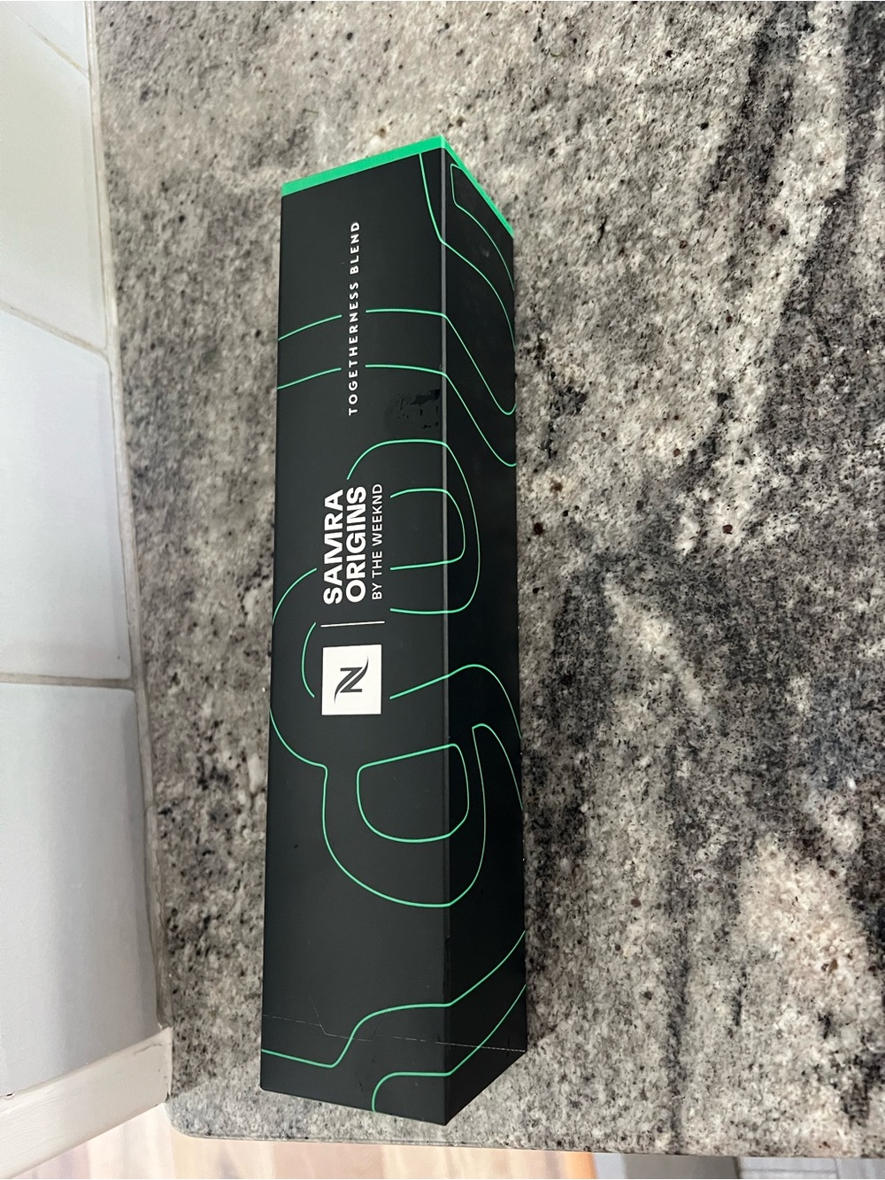 Nespresso Samira Origins Capsule Sleeve - Black & Green